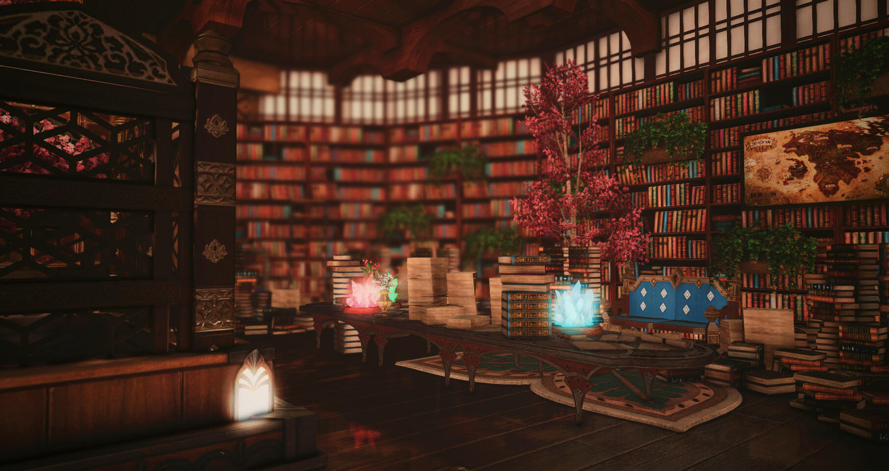 The Sun's Respite - Bottom Floor (Research Area)